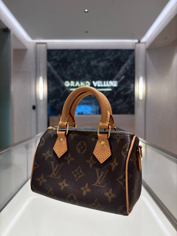 2026 LOUIS VUITTON NANO SPEEDY IN MONOGRAM CANVAS