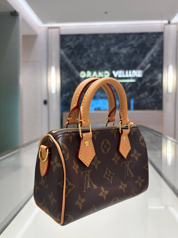 2026 LOUIS VUITTON NANO SPEEDY IN MONOGRAM CANVAS