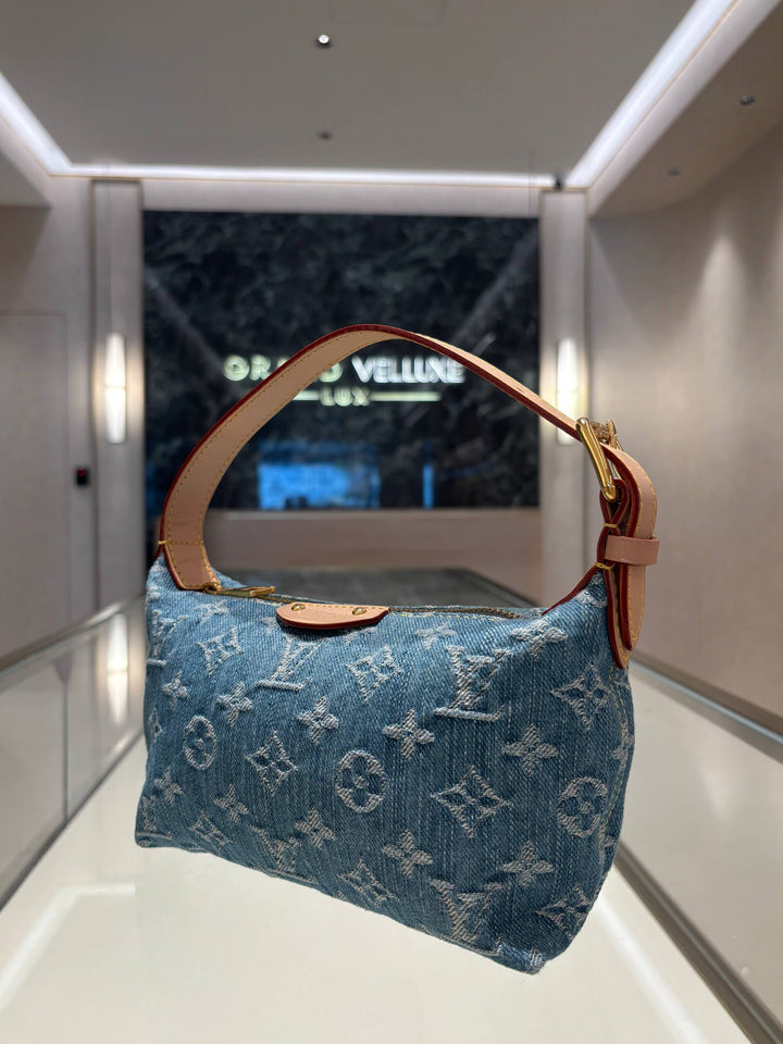 LOUIS VUITTON MONOGRAM DENIM HILLS POCHETTE