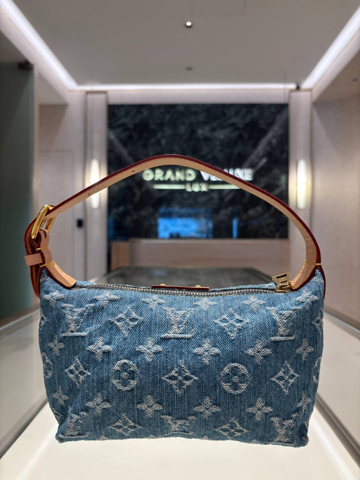 LOUIS VUITTON MONOGRAM DENIM HILLS POCHETTE