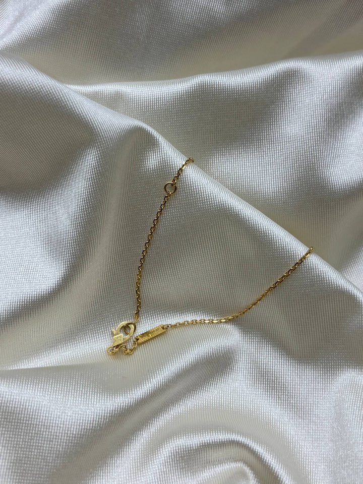 VCA VAN CLEEF VINTAGE ALHAMBRA PENDANT 18K YELLOW GOLD MOTHER OF PEARL YEAR 2023