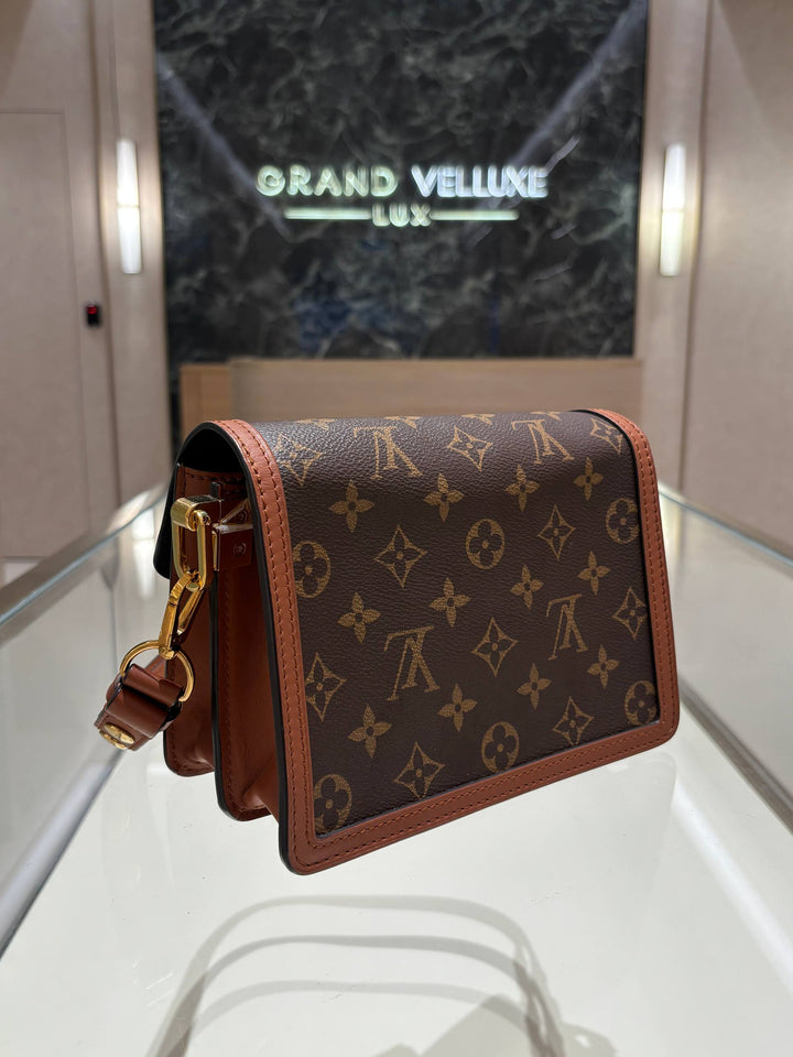 LOUIS VUITTON DAUPHINE HANDBAG IN CLASSIC &amp;amp; REVERSE MONOGRAM CANVAS