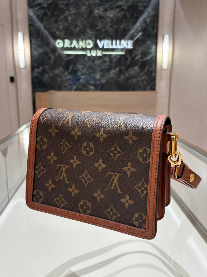 LOUIS VUITTON DAUPHINE HANDBAG IN CLASSIC &amp;amp; REVERSE MONOGRAM CANVAS